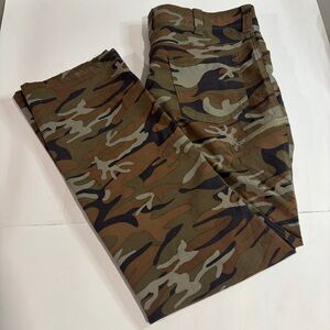 Wrangler Pants Mens Size 38x32 Outdoor Flex Cargo Workwear Camouflage